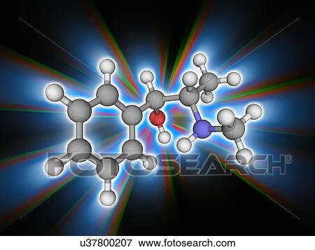 Stock Photo - Pseudoephedrine drug molecule. Fotosearch