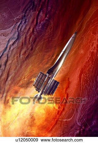 Space craft, illustration View Large Photo Image Stock Photo - Space craft, illustration. Fotosearch