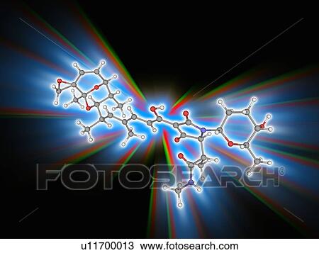 Streptolydigin drug molecule View Large Photo Image Stock Image - Streptolydigin drug molecule. Fotosearch