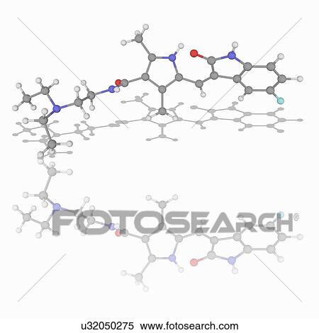 Sunitinib drug molecule View Large Photo Image Stock Photography - Sunitinib drug molecule. Fotosearch