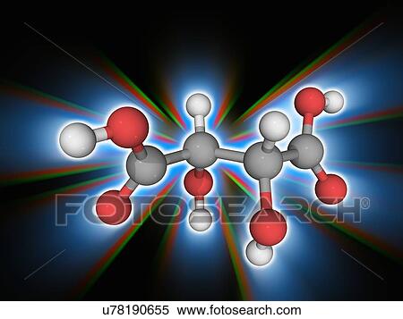 Tartaric acid organic compound molecule View Large Photo Image Stock Photography - Tartaric acid organic compound molecule. Fotosearch