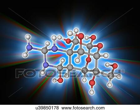 Stock Photo - Tetrodotoxin (TTX) neurotoxin molecule. Fotosearch