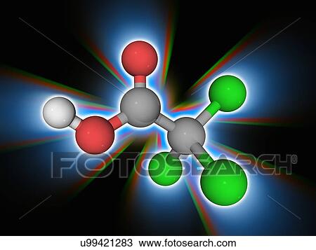Trichloroacetic acid chemical compound molecule View Large Photo Image Stock Image - Trichloroacetic acid chemical compound molecule. Fotosearch
