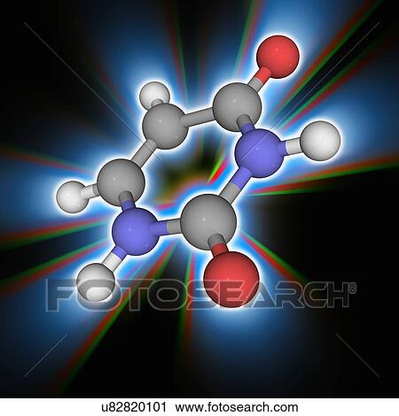 Uracil organic compound molecule View Large Photo Image Stock Image - Uracil organic compound molecule. Fotosearch