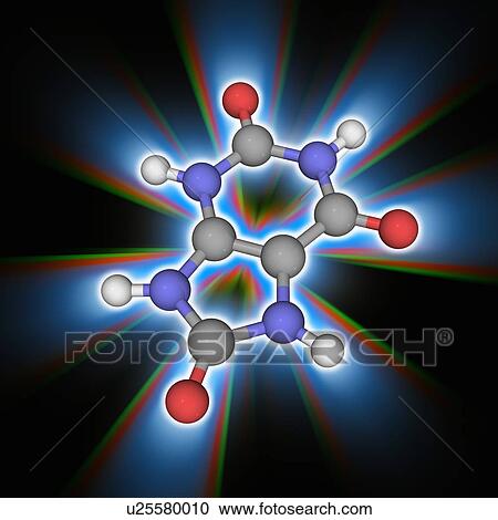 Uric acid organic compound molecule View Large Photo Image Stock Image - Uric acid organic compound molecule. Fotosearch