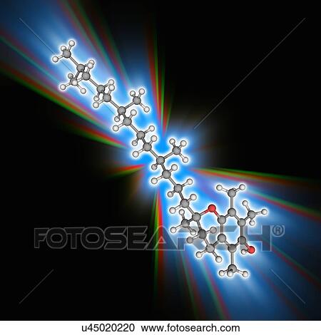 Vitamin E organic compound molecule View Large Photo Image Stock Image - Vitamin E organic compound molecule. Fotosearch
