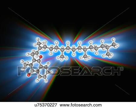 Vitamin K1 (phylloquinone) molecule View Large Photo Image Stock Photo - Vitamin K1 (phylloquinone) molecule. Fotosearch