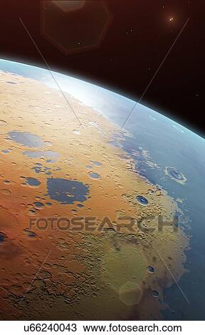Stock Image - Water on Proxima Centauri b. Fotosearch