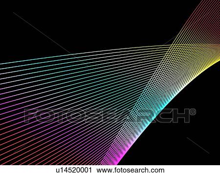 Stock Image - Abstract line pattern. Fotosearch