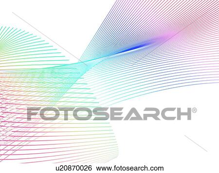 Stock Photograph - Abstract line pattern. Fotosearch