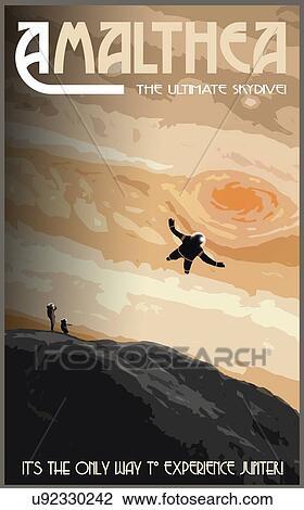 Art Deco Poster Advertising Amalthea View Large Photo Image Stock Image - Art Deco Poster Advertising Amalthea. Fotosearch