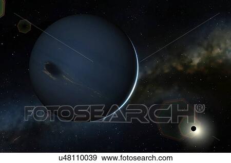 Artwork of Neptune and Triton View Large Photo Image Stock Photo - Artwork of Neptune and Triton. Fotosearch