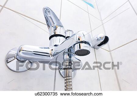 Bathroom tap View Large Photo Image Stock Photography - Bathroom tap. Fotosearch