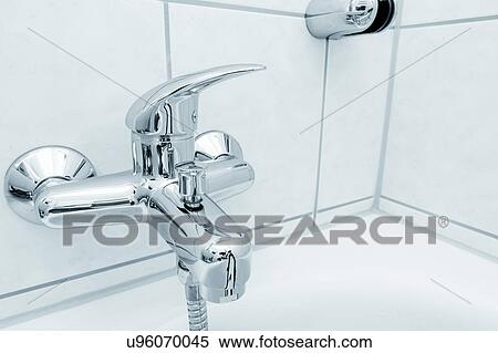 Bathroom tap View Large Photo Image Stock Photography - Bathroom tap. Fotosearch