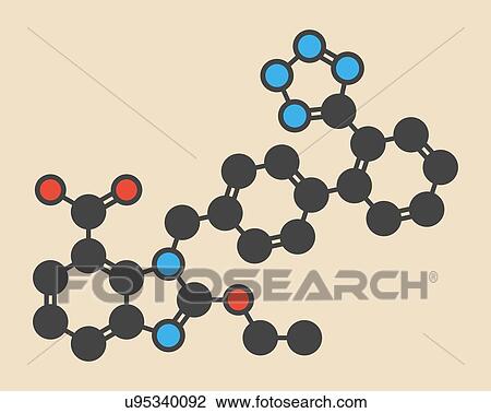 Candesartan molecule, illustration View Large Photo Image Stock Image - Candesartan molecule, illustration. Fotosearch