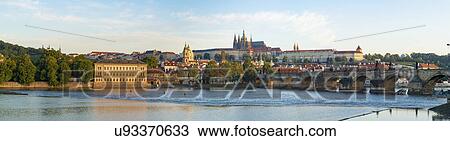 Charles Bridge, Prague View Large Photo Image Stock Image - Charles Bridge, Prague. Fotosearch