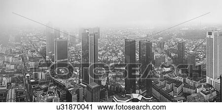 Stock Image - Cityscape, Frankfurt, Germany. Fotosearch