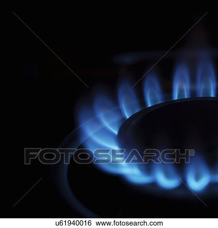Close-up of gas stove burner View Large Photo Image Stock Photograph - Close-up of gas stove burner. Fotosearch