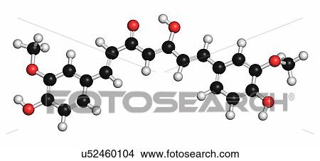 Curcumin turmeric spice molecule, illustration View Large Photo Image Picture - Curcumin turmeric spice molecule, illustration. Fotosearch