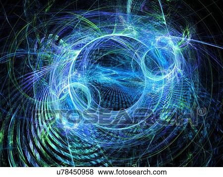Stock Photo - Fractal Flame. Fotosearch
