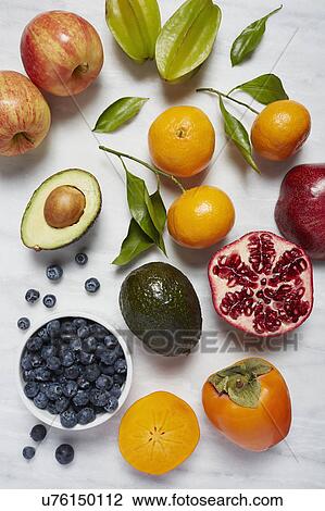 Fruits on white surface View Large Photo Image Stock Image - Fruits on white surface. Fotosearch