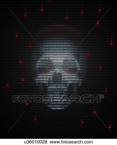 Illustration of Computer Virus or Trojan View Large Photo Image Stock Photo - Illustration of Computer Virus or Trojan. Fotosearch