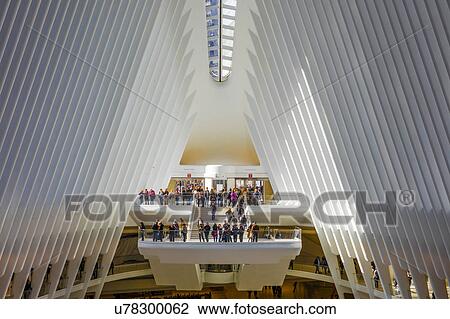 Interior view of Oculus Transportation Hub, NY, NY View Large Photo Image Stock Image - Interior view of Oculus Transportation Hub, NY, NY. Fotosearch
