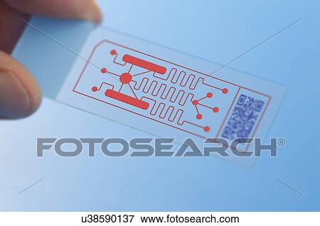 Stock Photo - Lab on chip (LOC). Fotosearch