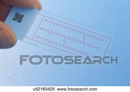 Stock Photo - Lab on chip (LOC). Fotosearch