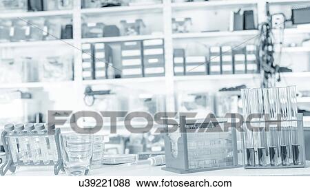 Stock Photo - Laboratory equipment. Fotosearch