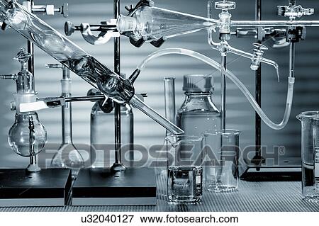 Stock Photo - Laboratory glassware. Fotosearch