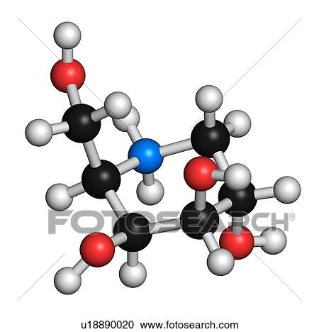 Migalastat molecule, illustration View Large Photo Image Stock Image - Migalastat molecule, illustration. Fotosearch