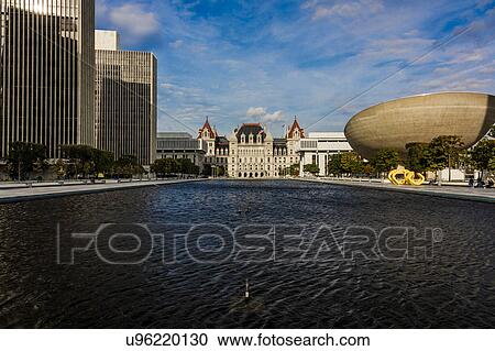Stock Image - New York, Albany, New York State Capitol. Fotosearch