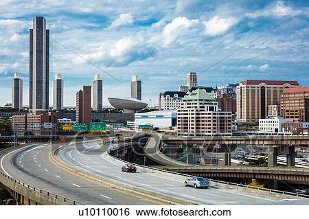 Stock Photograph - New York, Albany, New York State Capitol. Fotosearch