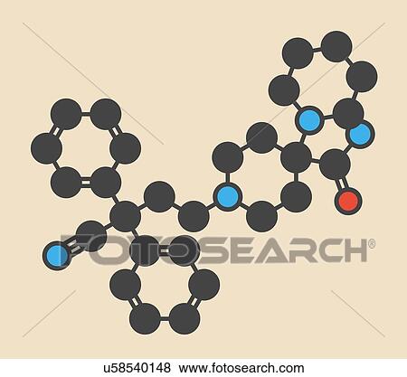 Piritramide opioid molecule, illustration View Large Photo Image Stock Photo - Piritramide opioid molecule, illustration. Fotosearch