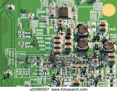 Printed circuit board View Large Photo Image Stock Photo - Printed circuit board. Fotosearch