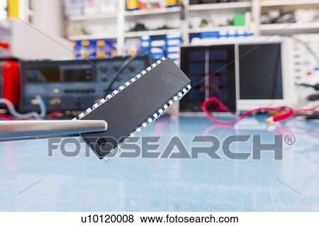 Stock Photo - Quantum processor. Fotosearch