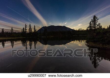 Rainbow Lake, Alaska, the Aleutian Mountain Range, near Willow Alaska View Large Photo Image Stock Photo - Rainbow Lake, Alaska, the Aleutian Mountain Range, near Willow Alaska. Fotosearch