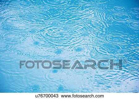 Raindrops on puddle View Large Photo Image Stock Image - Raindrops on puddle. Fotosearch