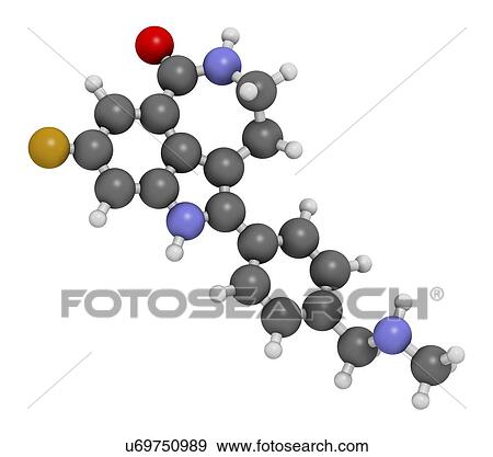 Rucaparib cancer drug molecule, illustration View Large Photo Image Stock Photo - Rucaparib cancer drug molecule, illustration. Fotosearch