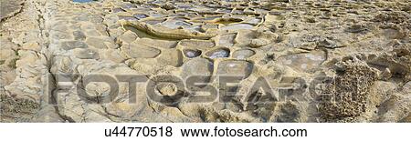 Stock Photo - Salt pan, Malta. Fotosearch