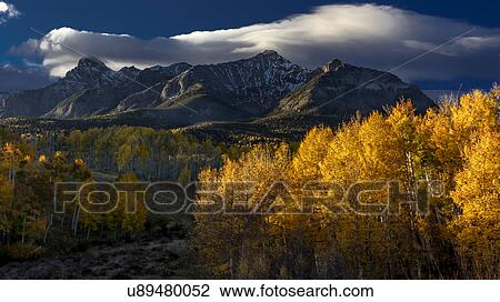 Stock Image - San Juan Mountains In Autumn. Fotosearch