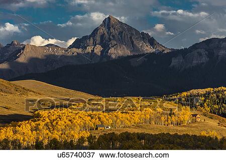 Stock Photo - San Juan Mountains In Autumn. Fotosearch