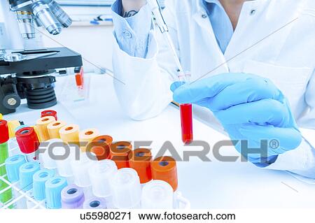 Scientist using pipette with microtubes View Large Photo Image Stock Image - Scientist using pipette with microtubes. Fotosearch
