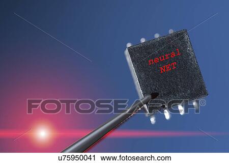 Silicon chip with an artificial neural network View Large Photo Image Stock Image - Silicon chip with an artificial neural network. Fotosearch
