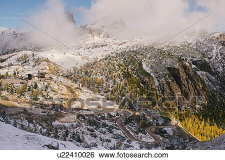 Stock Photograph - South Tyrol, Dolomite Alps, Italy. Fotosearch