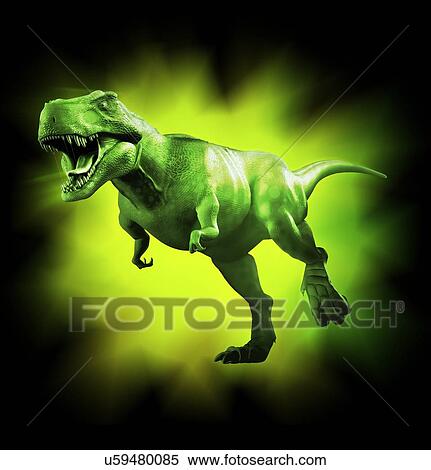 Stock Photography - Tyrannosaurus Rex Artwork. Fotosearch