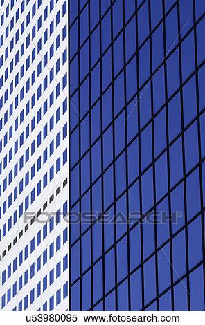 USA, Colorado, Denver, Detail of facade of modern office building View Large Photo Image Stock Photography - USA, Colorado, Denver, Detail of facade of modern office building. Fotosearch