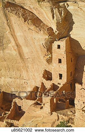 USA, Colorado, Mesa Verde National Park, Ancient Pueblo Ruin on sunny day View Large Photo Image Stock Image - USA, Colorado, Mesa Verde National Park, Ancient Pueblo Ruin on sunny day. Fotosearch