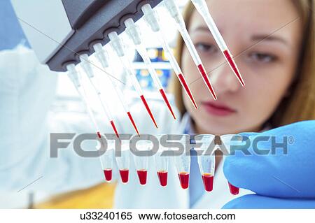 Woman with pcr tubes View Large Photo Image Stock Photography - Woman with pcr tubes. Fotosearch